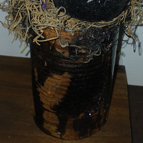 Witch Apothecary, Halloween bottle, altered art potion bottles, witchy decor - Picture 7 of 8